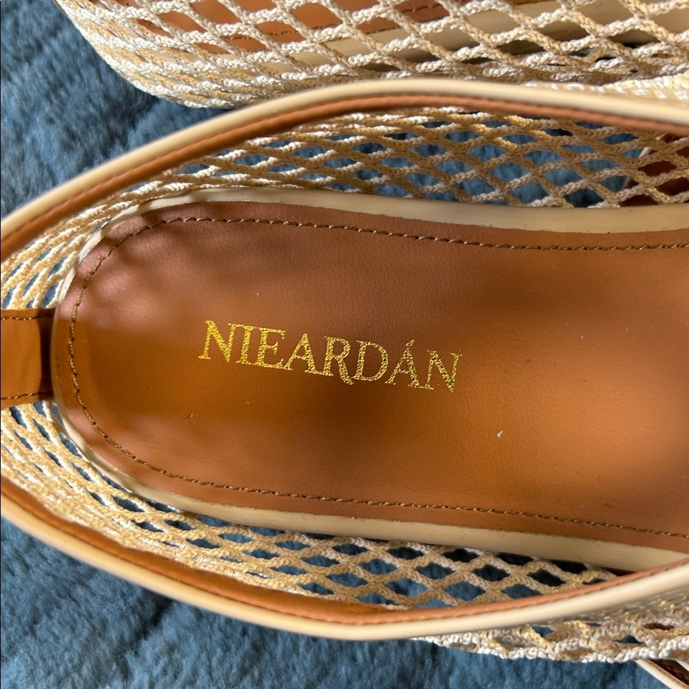 Nieardan Beige Mesh Women's Mesh Loafers
size 8.5 - Picture 2 of 11